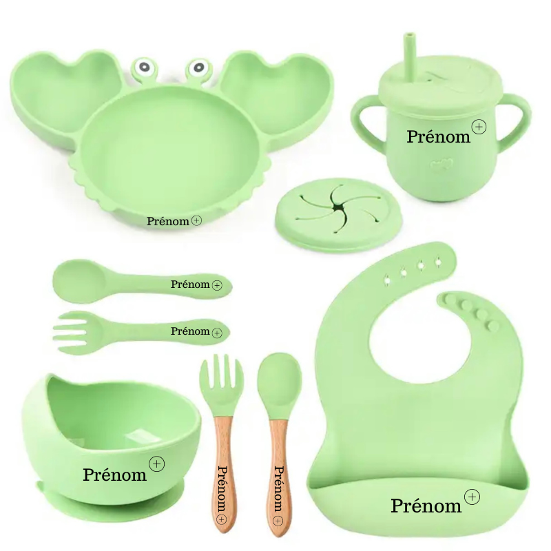 Scatola pasto personalizzabile per bambino da 8 pezzi