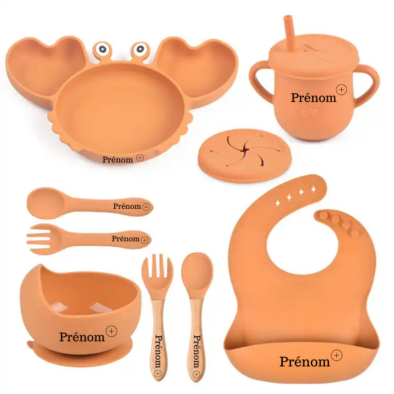 Scatola pasto personalizzabile per bambino da 8 pezzi
