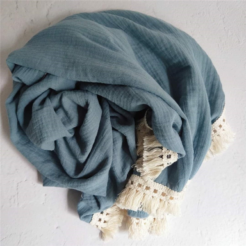100% cotton blanket Customizable