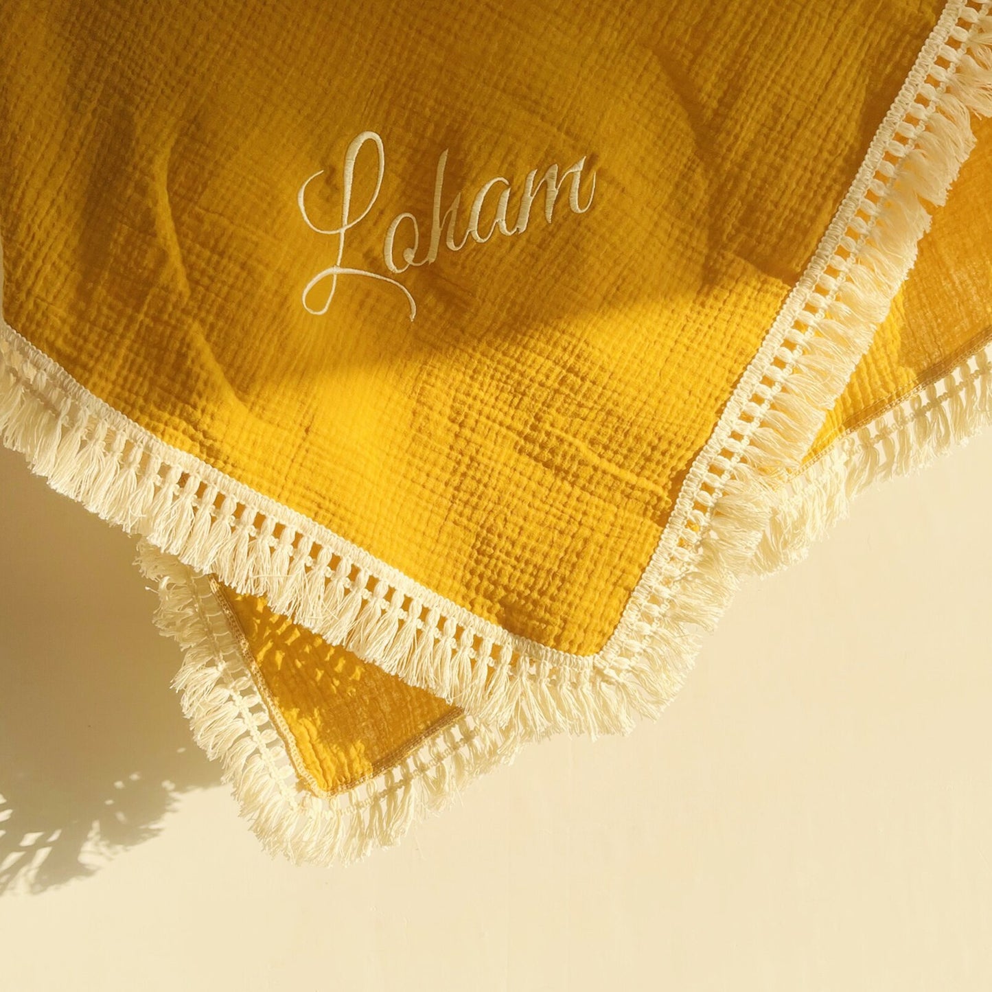 100% cotton blanket Customizable