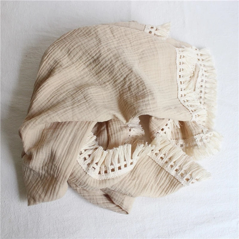 100% cotton blanket Customizable
