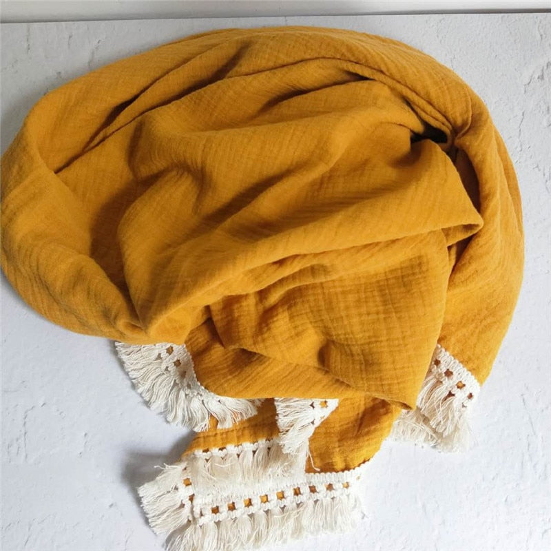 100% cotton blanket Customizable