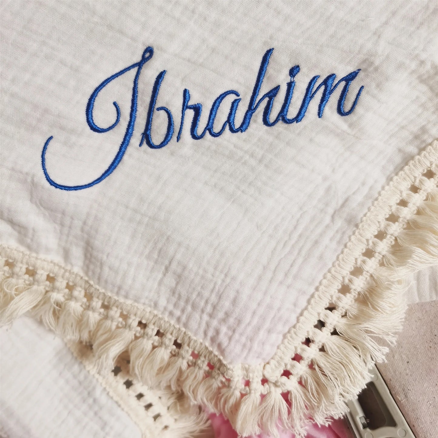 100% cotton blanket Customizable