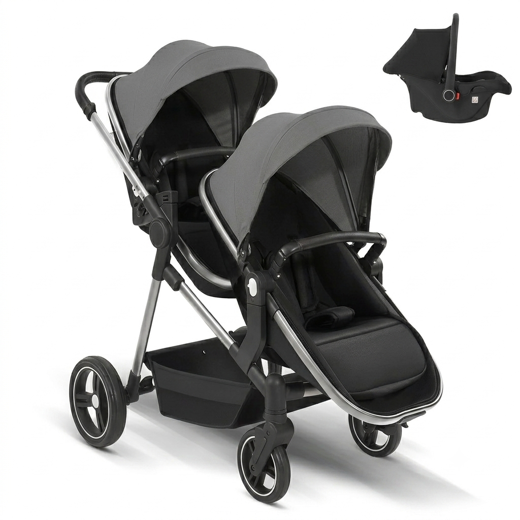 Poussette Double Tout Terrain Complice