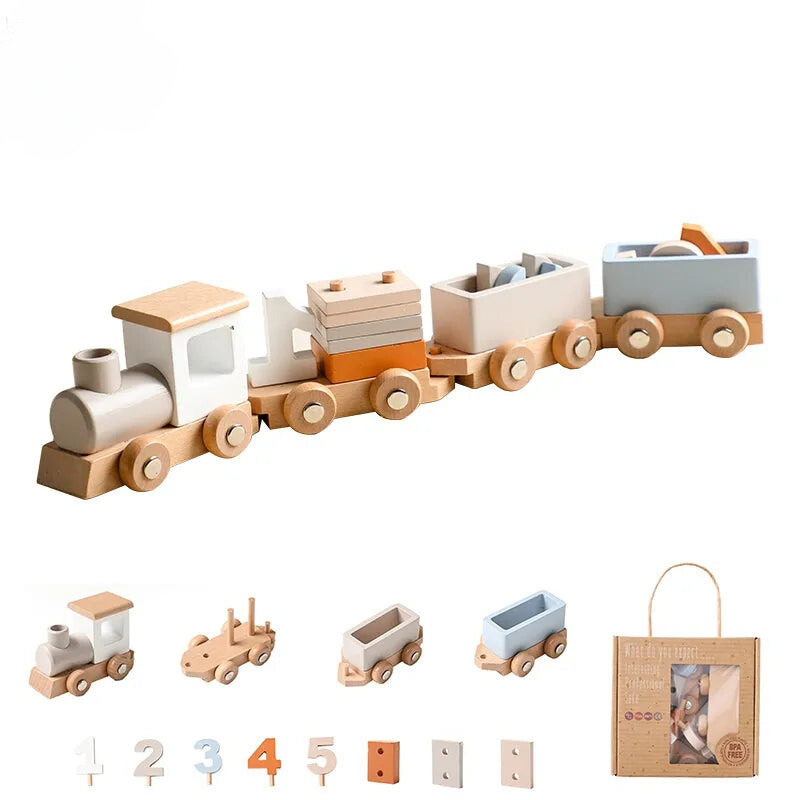 Montessori Wooden Toys to Pull