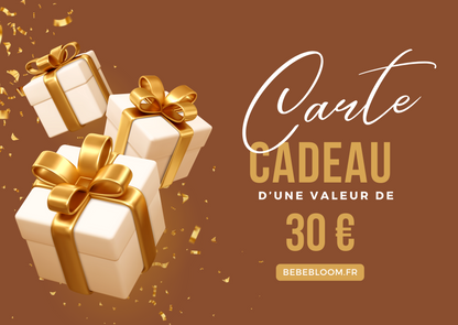 Carte Cadeau BébéBloom