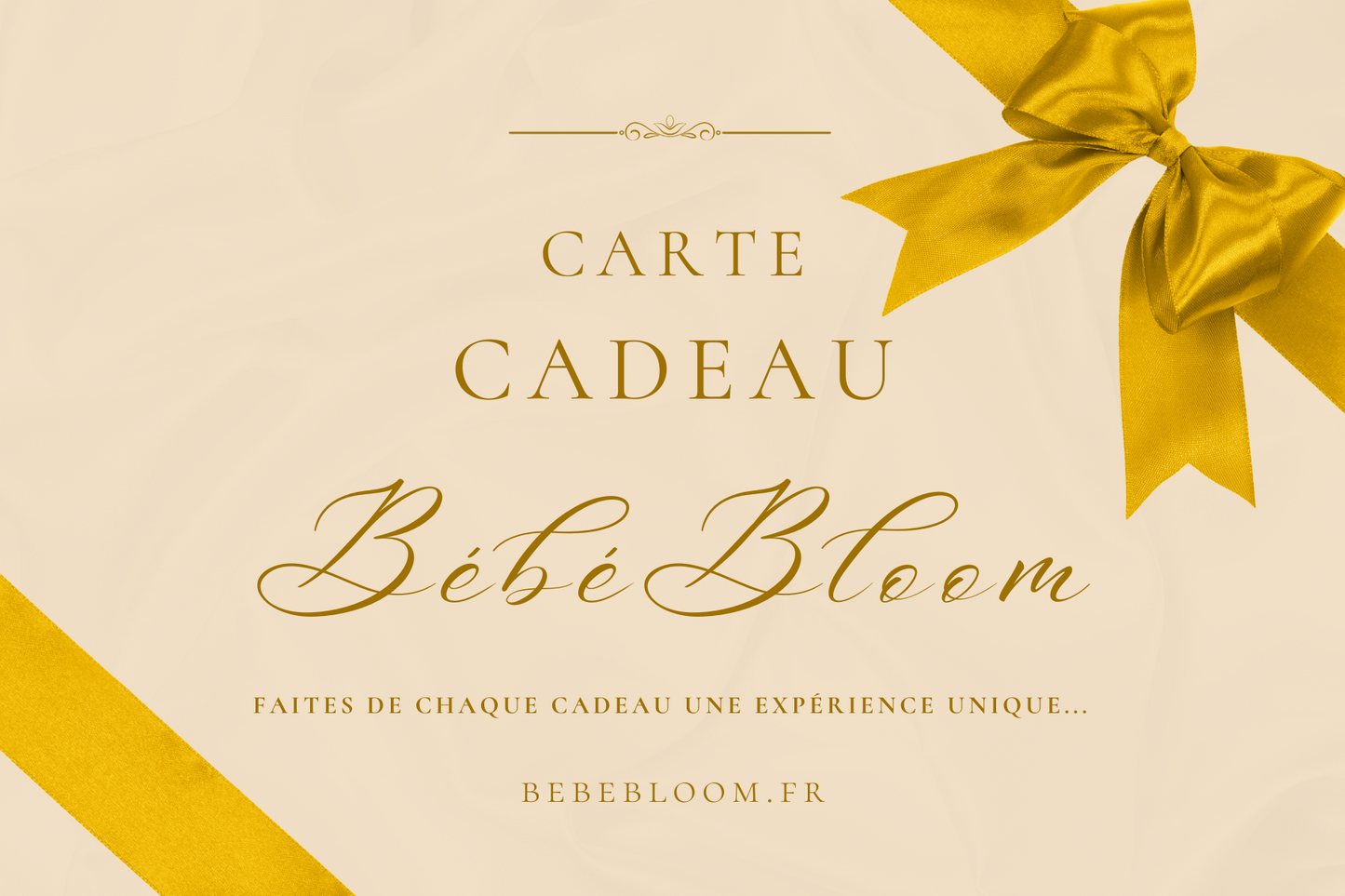 Carte Cadeau BébéBloom