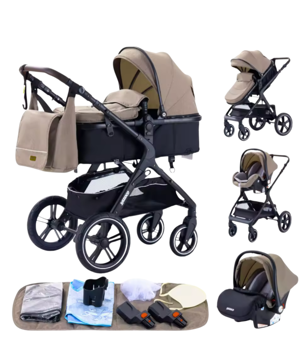 Poussette Trio Tout Terrain SYMBOLIQUE