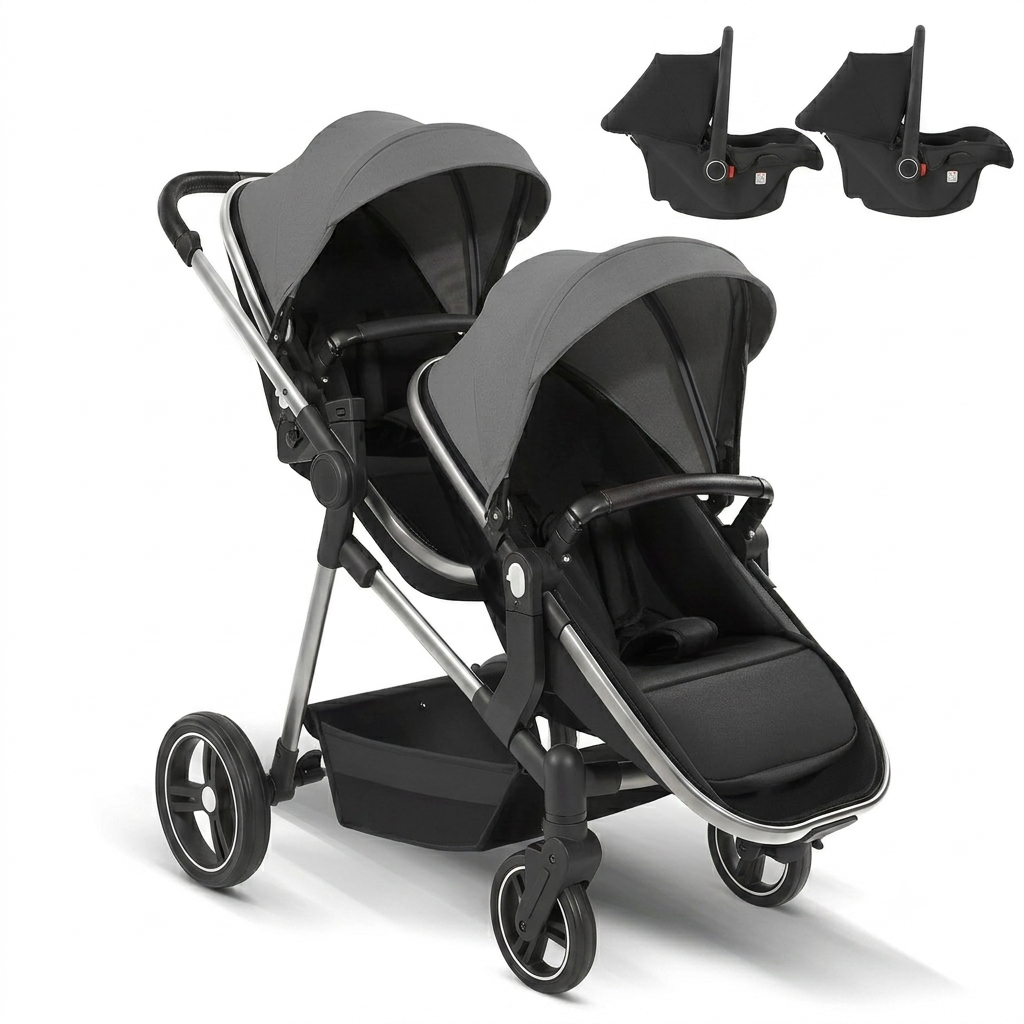 Poussette Double Tout Terrain Complice