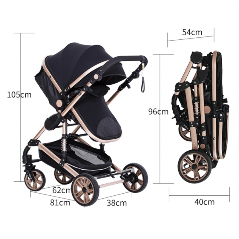 Poussette tout terrain 3 en 1 on sale