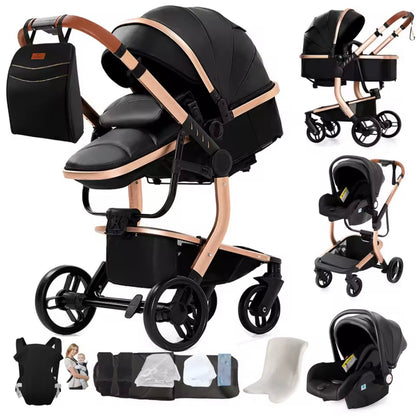 Poussette Trio Tout Terrain CUIR
