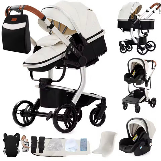 Poussette Trio Tout Terrain CUIR