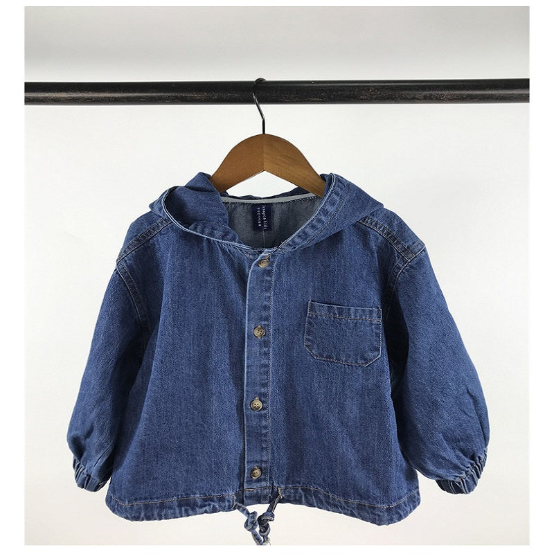 Veste en Jean avec capuche