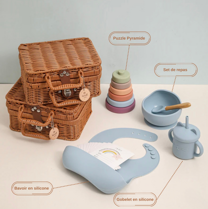 Meal Box + Wicker Box 