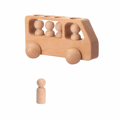 Montessori Wooden Car Toy