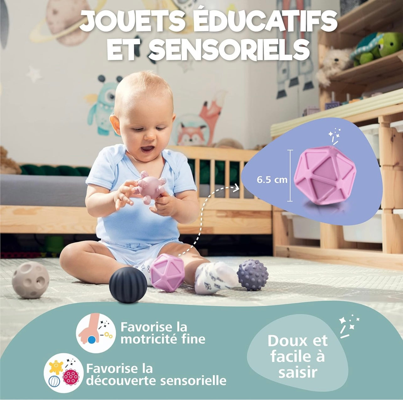 Jouets Montessori 23 pièces