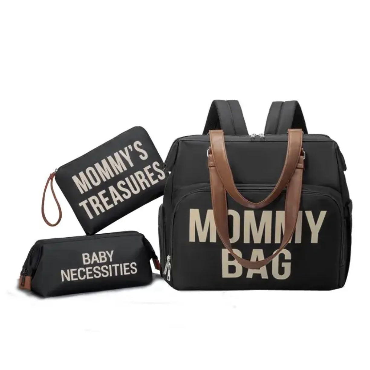 Mommy Bag Sac à Dos 3 Pièces