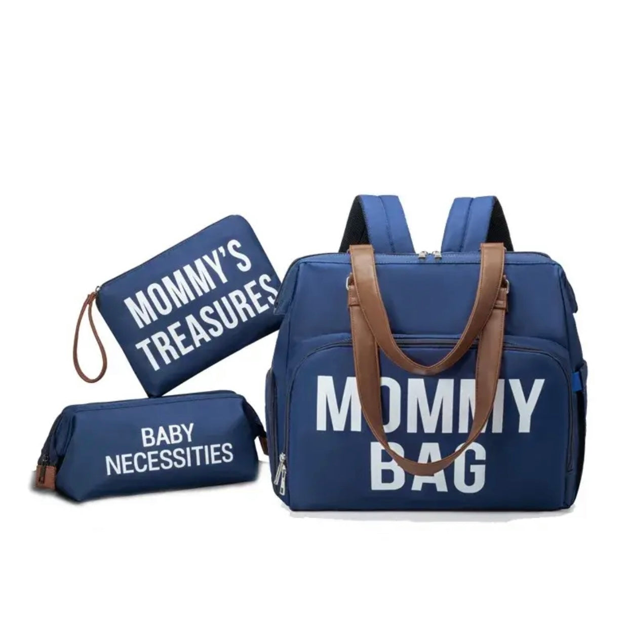 Mommy Bag Sac à Dos 3 Pièces