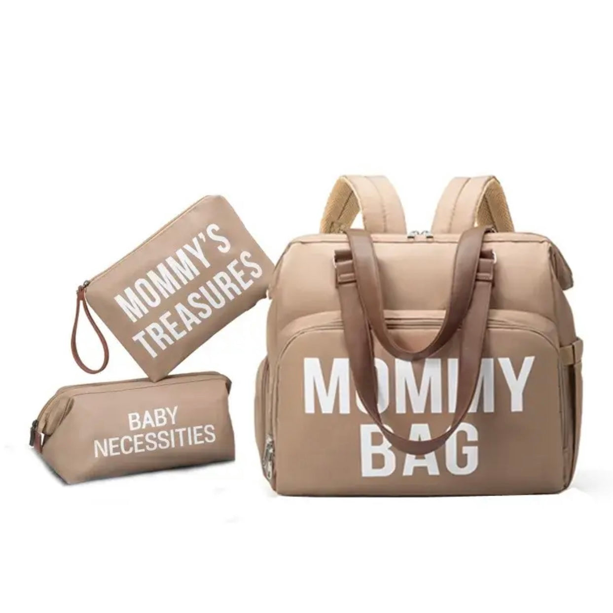 Mommy Bag Sac à Dos 3 Pièces