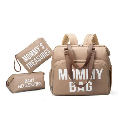 Mommy Bag Backpack 3 Pieces 