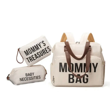 Mommy Bag Sac à Dos 3 Pièces