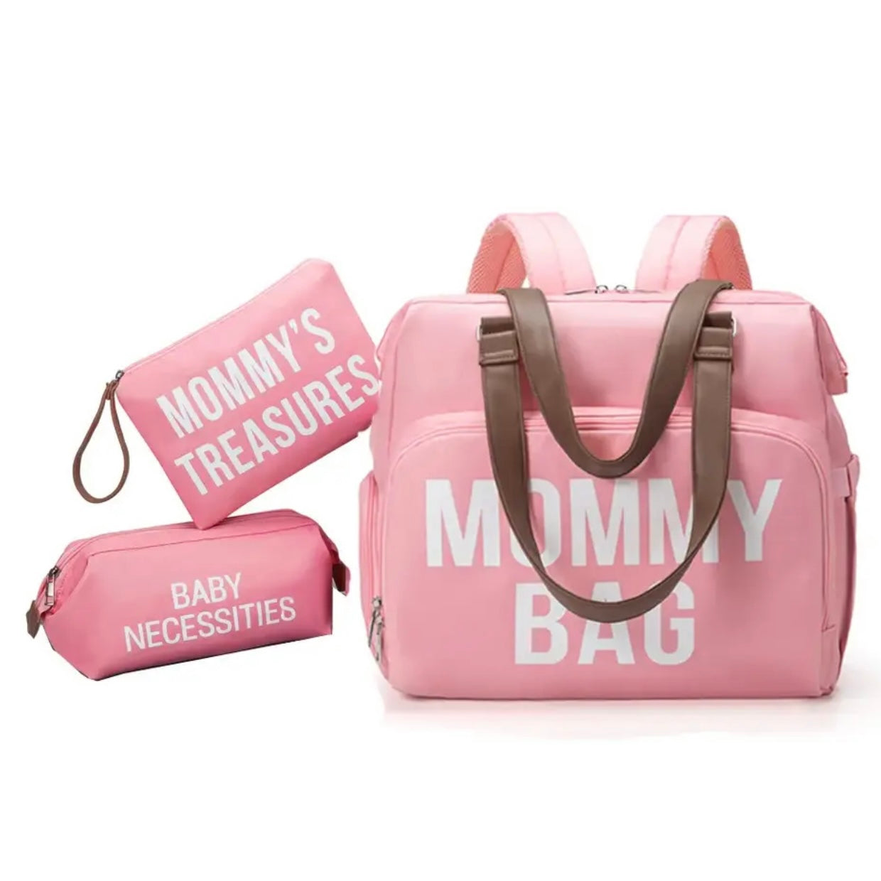 Mommy Bag Sac à Dos 3 Pièces