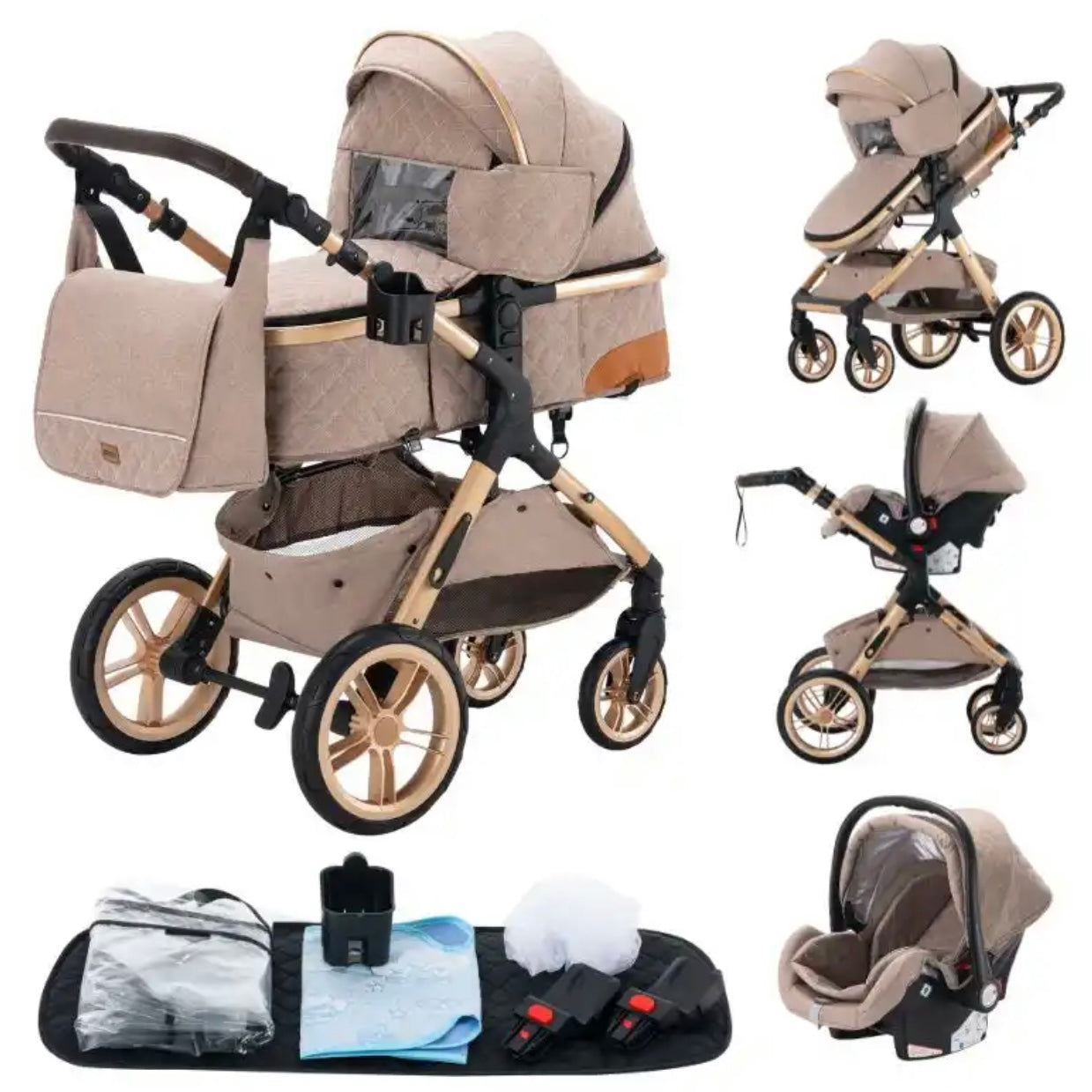 Poussette tout terrain trio on sale