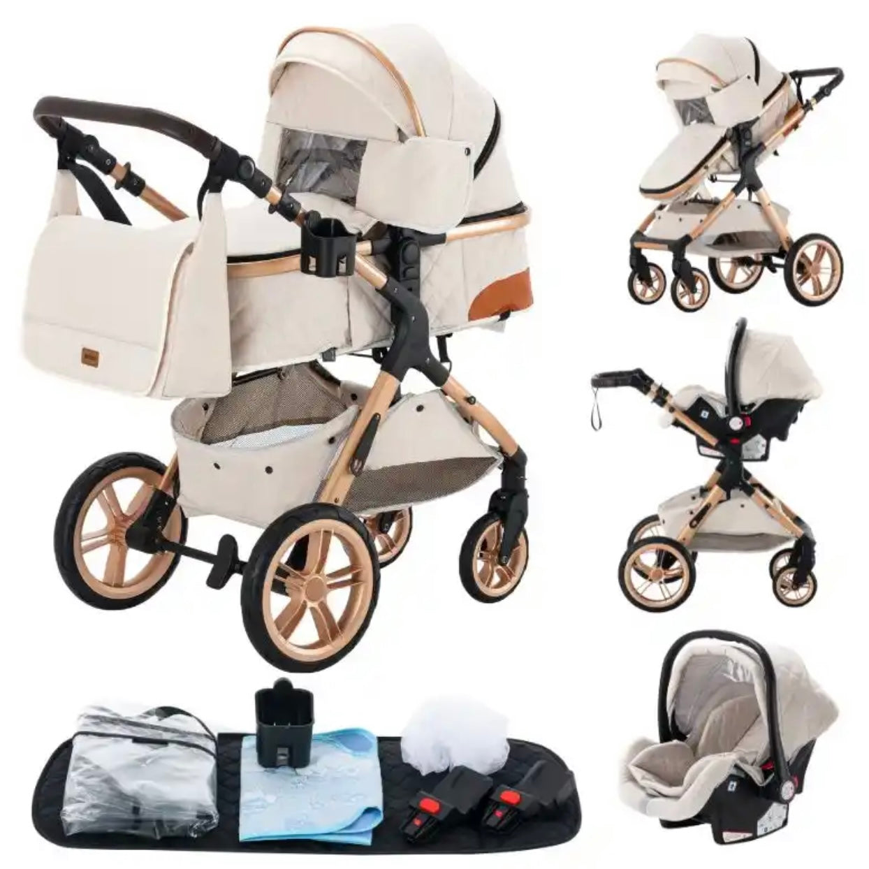 Trio Prestige II Stroller 2024 + Free Accessories 