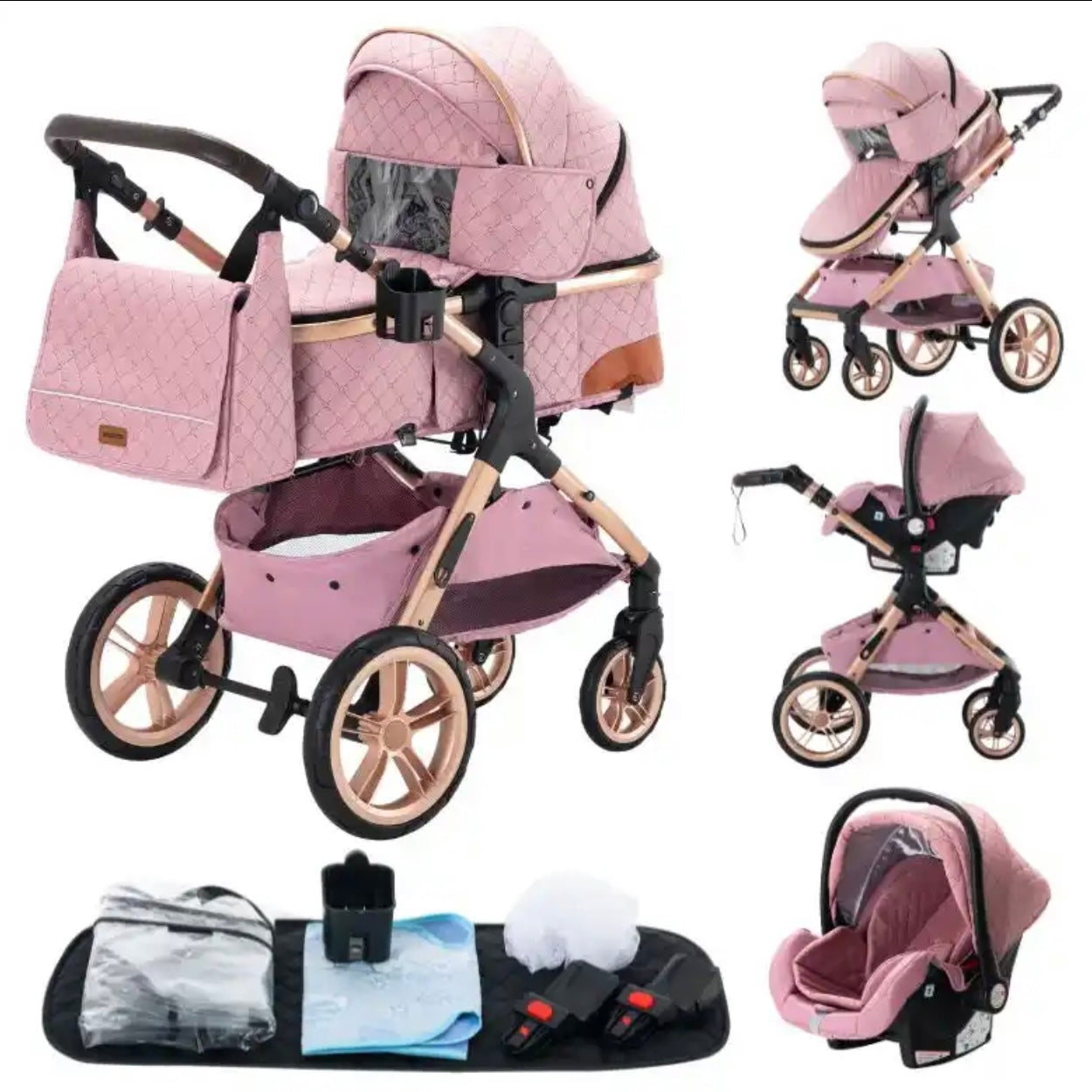 Trio Prestige II Stroller 2024 + Free Accessories 