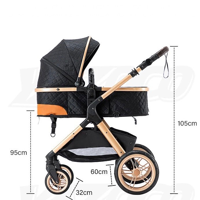 Trio Prestige II Stroller 2024 + Free Accessories 