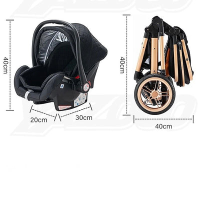 Trio Prestige II Stroller 2024 + Free Accessories 