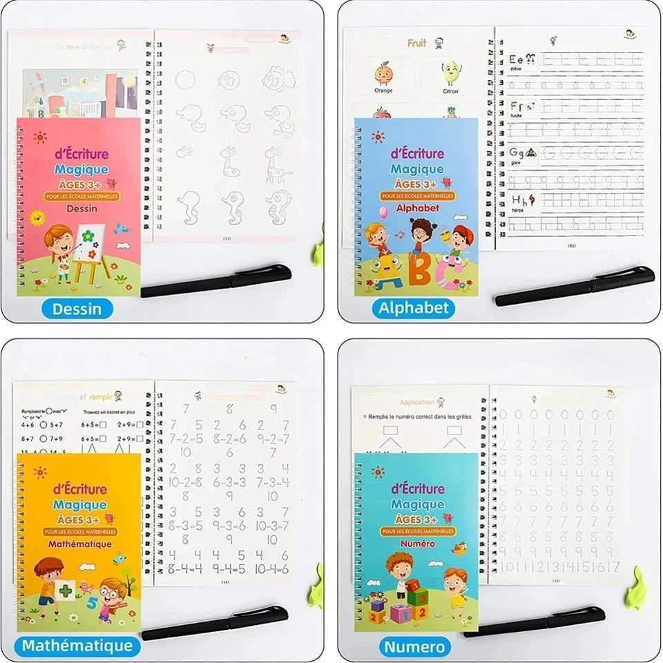 Magic learning notebook