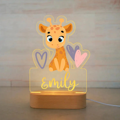 Customizable Animal Night Light 