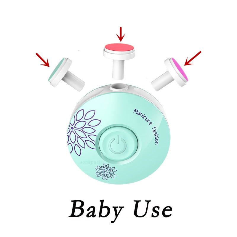 Lima per unghie elettrica per bambini 