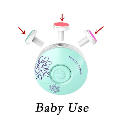 Lima per unghie elettrica per bambini 