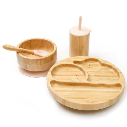 Coffret Repas Silicone et Bois