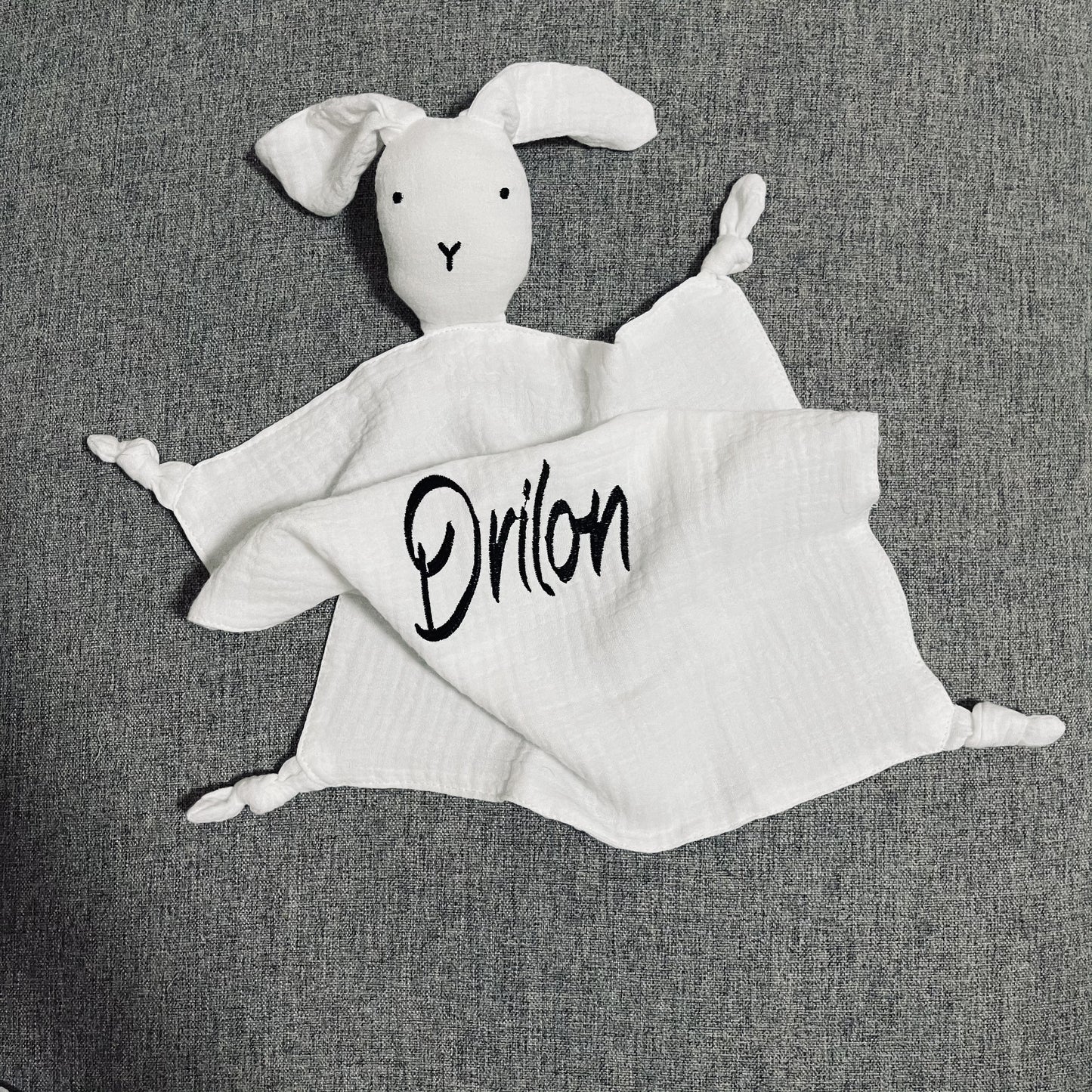 Doudou 100% Coton Personnalisable