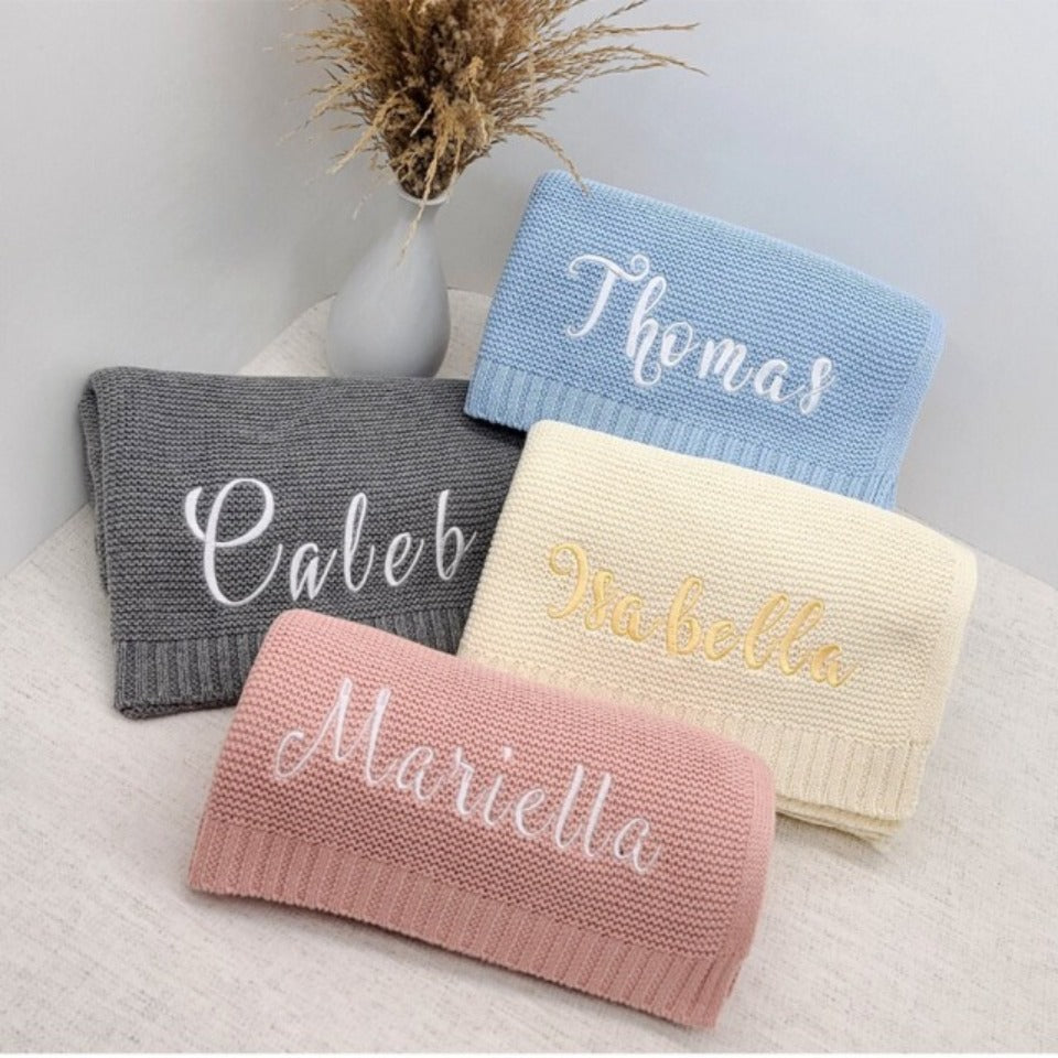 Coperta tessuta personalizzabile 